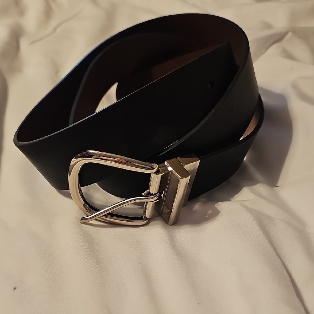 Torrid Black Belt with Silver Buckle